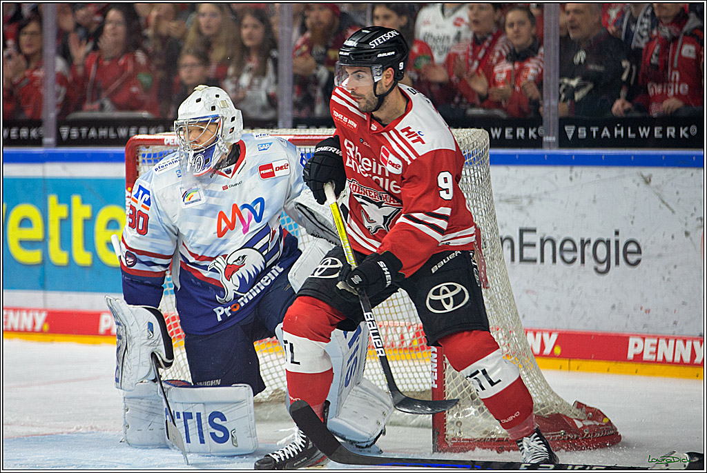 PENNY DEL; Koelner Haie-Adler Mannheim; Koeln, 26.03.2023